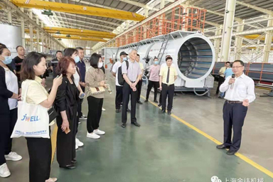 Los huéspedes del curso de capacitación en tecnología de fabricación verde de productos de PVC visitaron con éxito la fábrica de maquinaria de jwell Haining